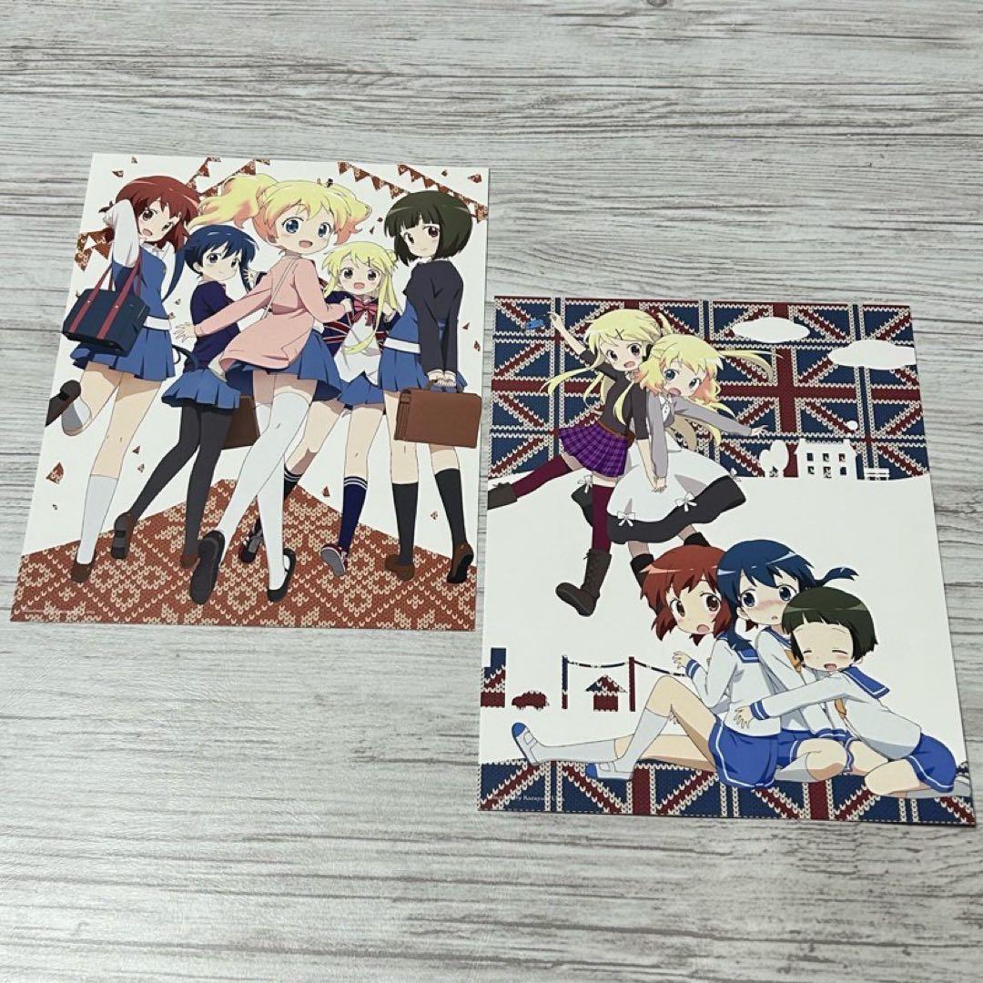 【メルカリ便】きんいろモザイク　DVD/BD 特典　イラストカード　18枚❣️