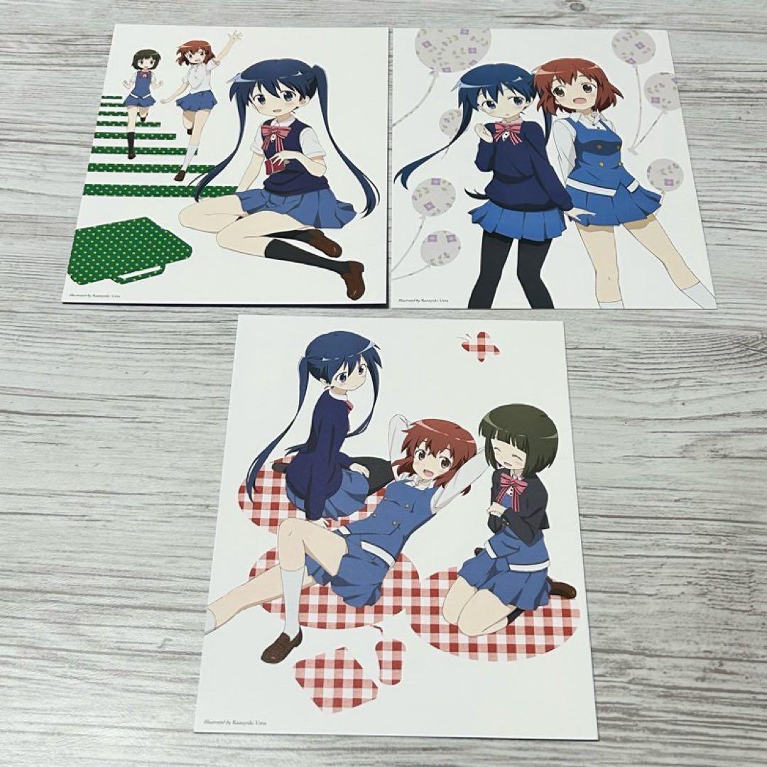 【メルカリ便】きんいろモザイク　DVD/BD 特典　イラストカード　18枚❣️