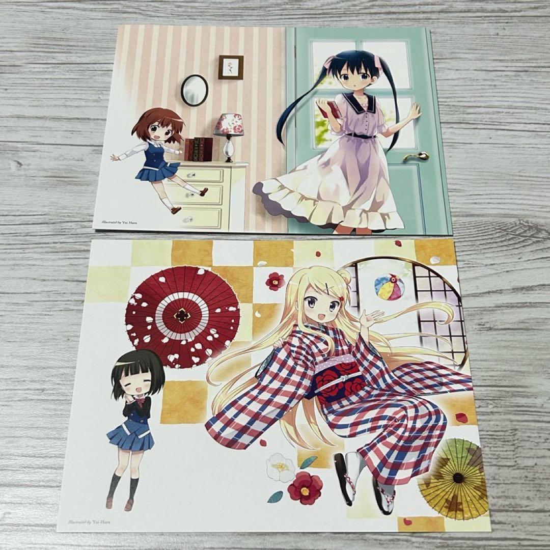 【メルカリ便】きんいろモザイク　DVD/BD 特典　イラストカード　18枚❣️