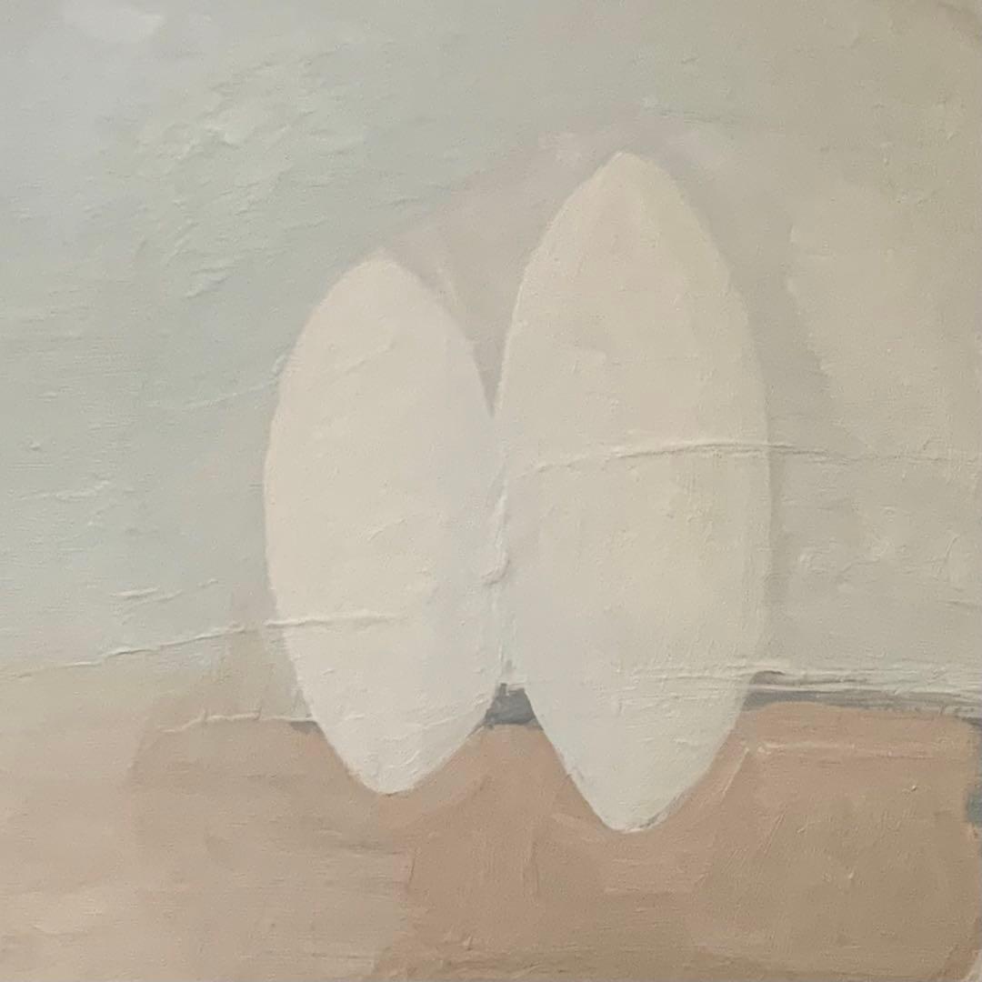 「意識」 油彩 油絵 木製パネルに油彩 現代美術 oil on board 絵