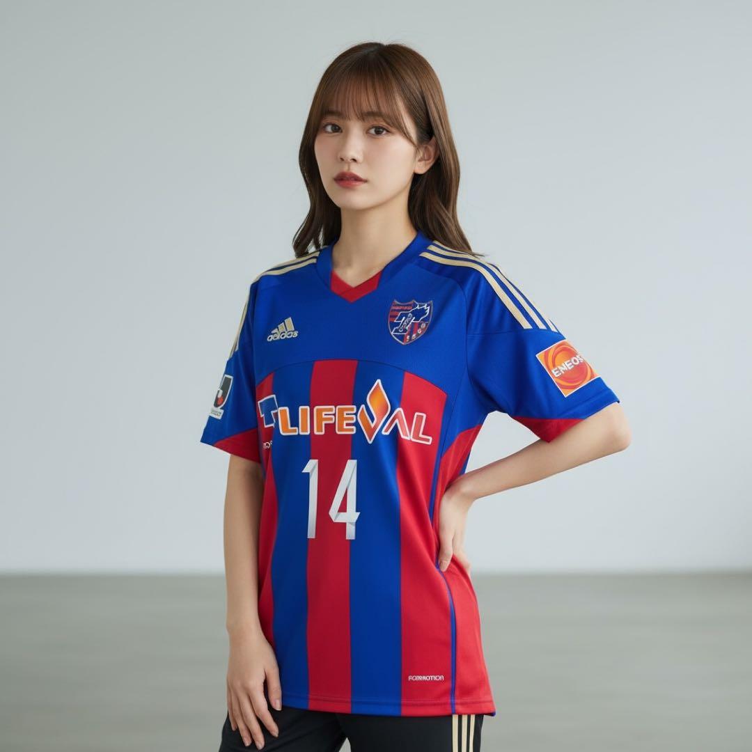 【新品】2014 FC東京 #14 武藤嘉紀 ホーム ユニフォーム adidas
