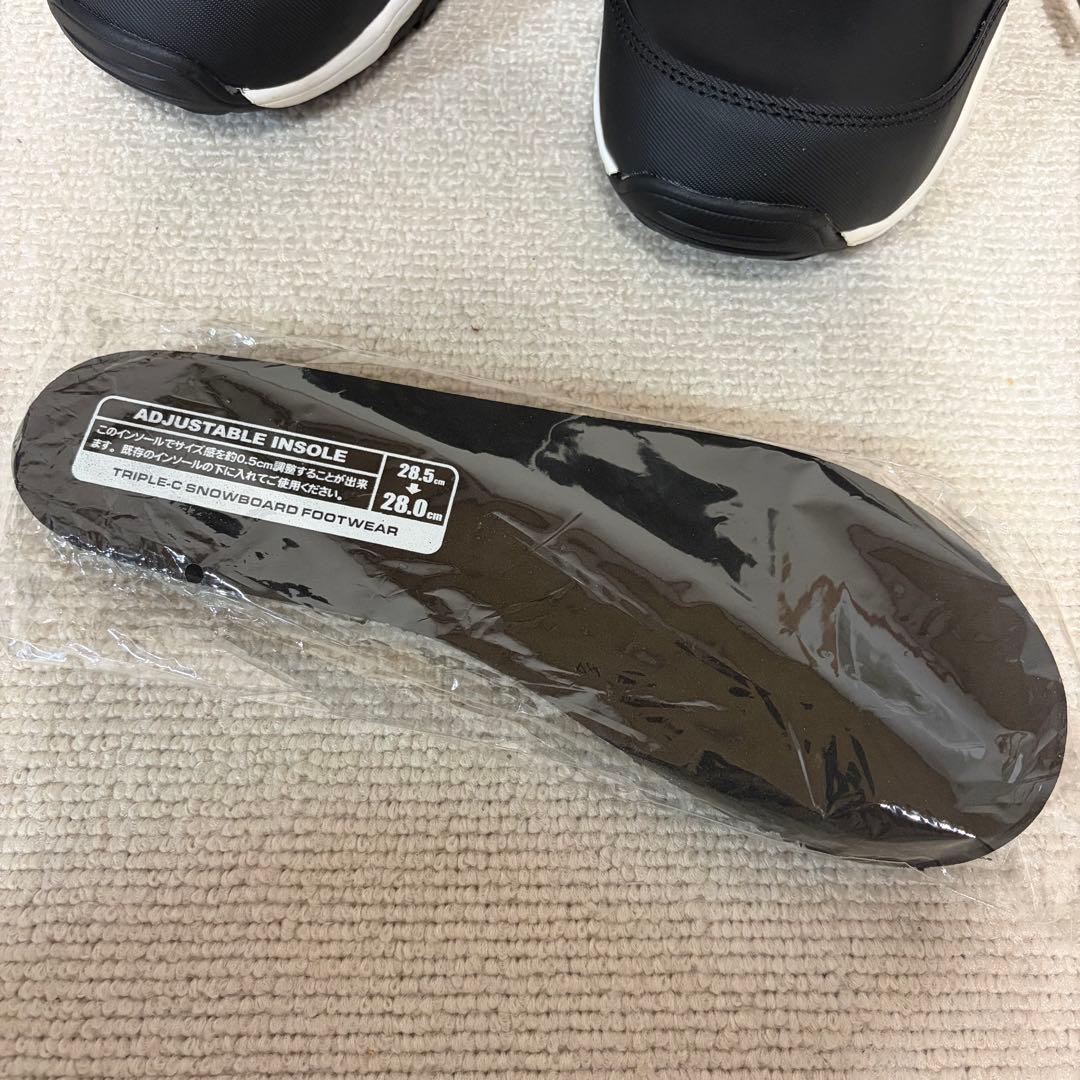 Triple-C スノーボードブーツ 28.5cm ブラック