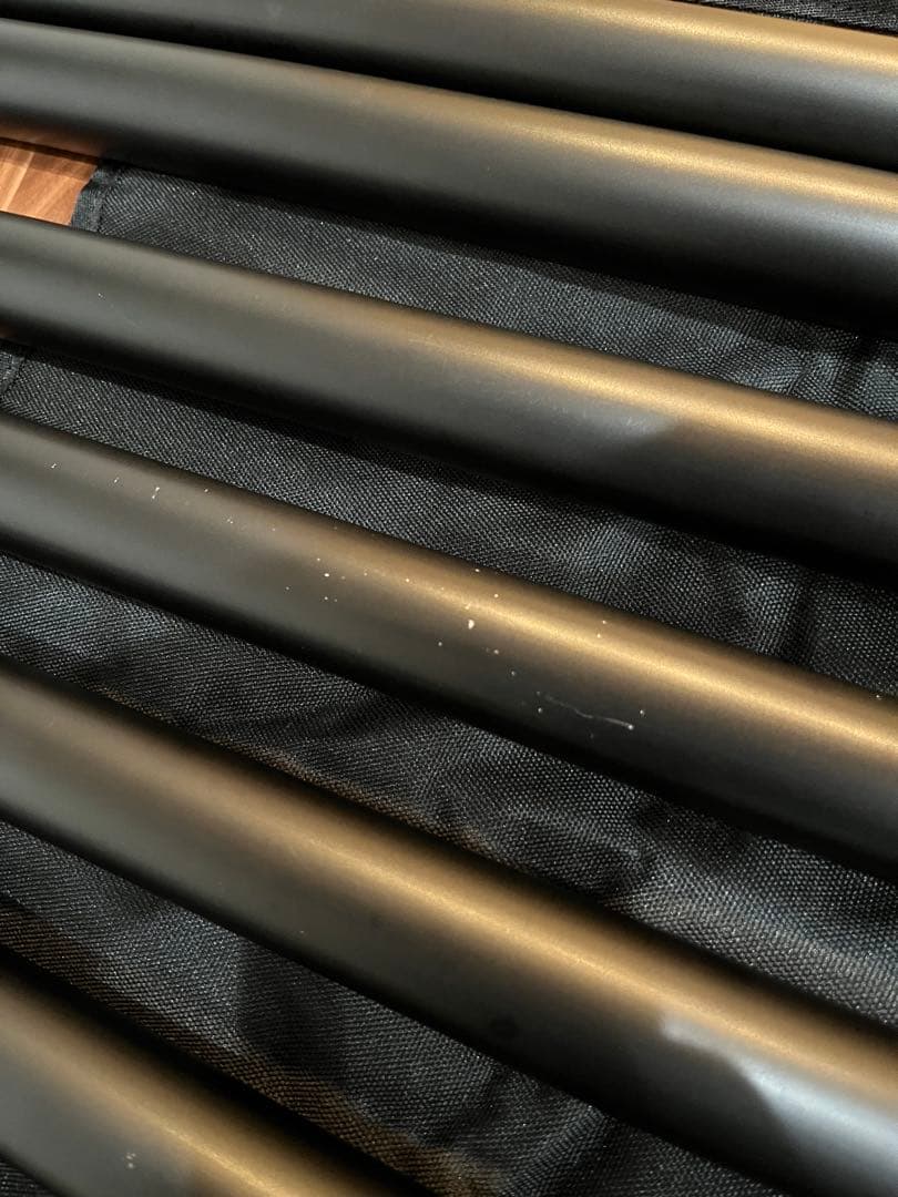 MAC ONE タープ用ポールセット ブラック