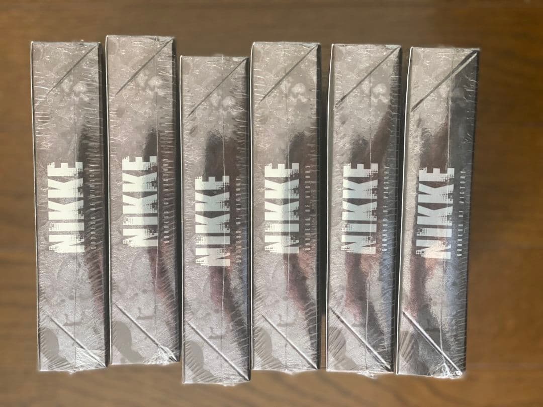 ヴァイスシュヴァルツ　勝利の女神NIKKE　シュリンク付き　6BOX　プロモ2枚