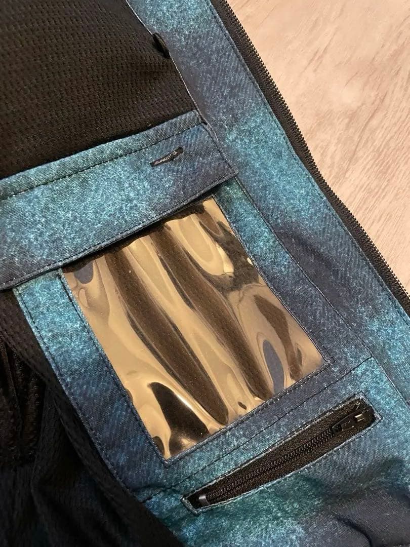 SCAPE デニムブルー　スノーボードジャケット　M