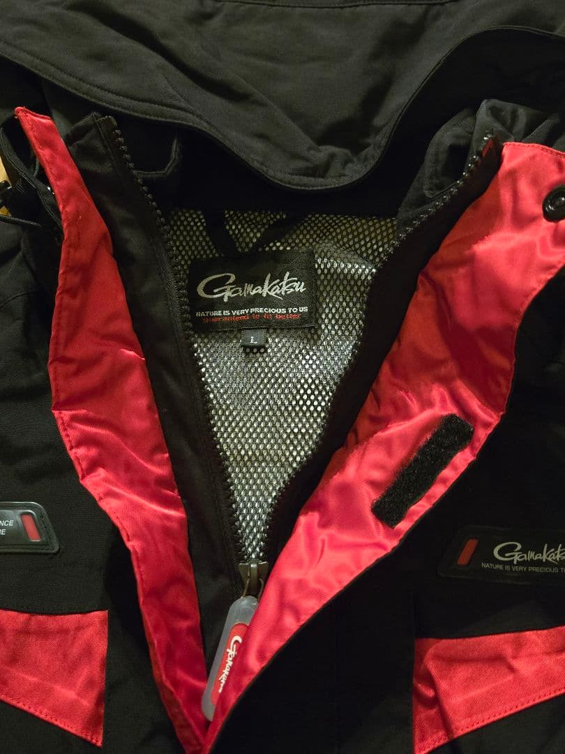 Gamakatsu オールウェザースーツ GM-3020 ミドラー上下セット美品