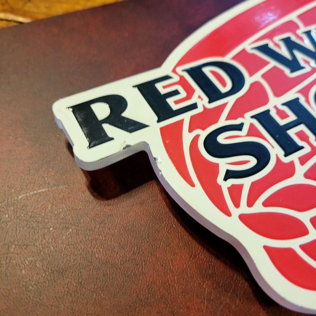 【非売品】大型 極希少 RED WING サインボード オブジェ ディスプレイ