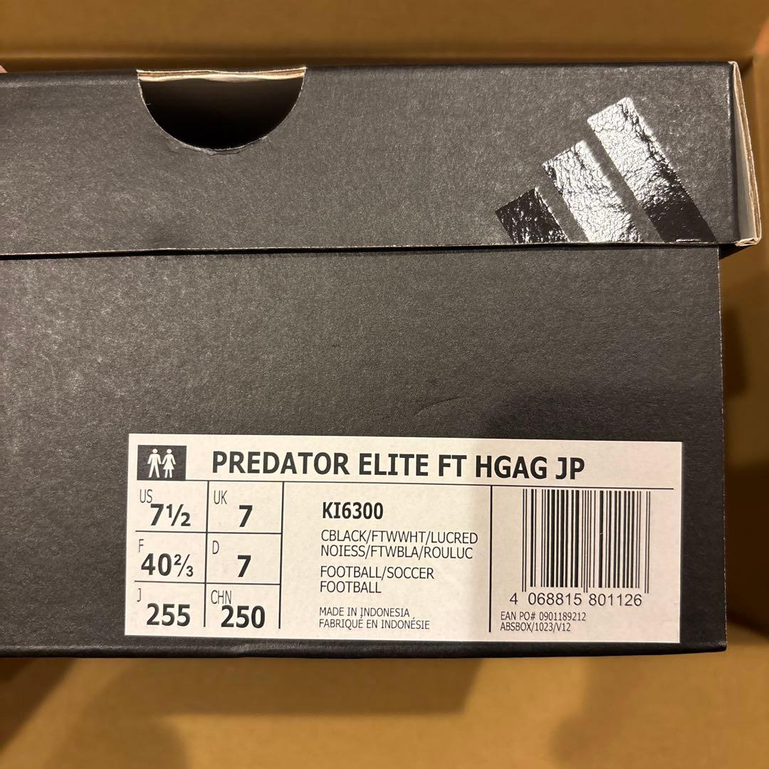 最終値下げ PREDATOR ELITE FT HG/AG JAPAN