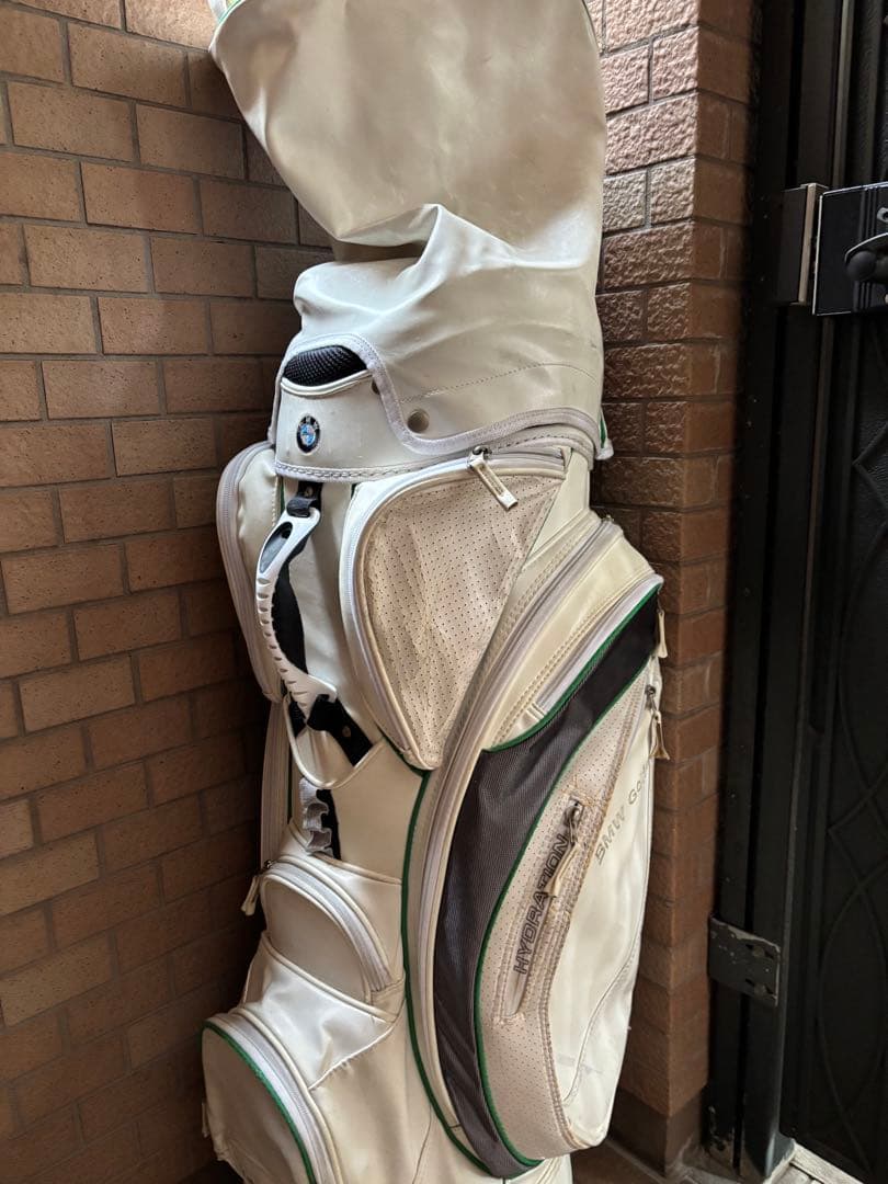  ゴルフキャディバッグ ホワイト