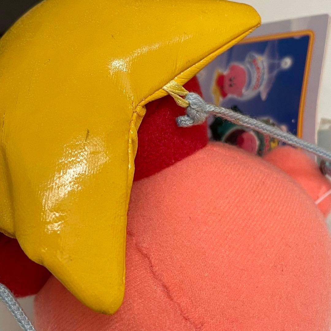 星のカービィ　メッセージプレート付きぬいぐるみ　カービィ　タグ付き