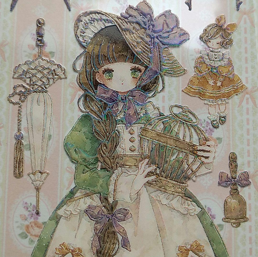 のこり１✩再販✩J192＃洋服千金(虹光)Shine切り売り海外人物マステ女の子