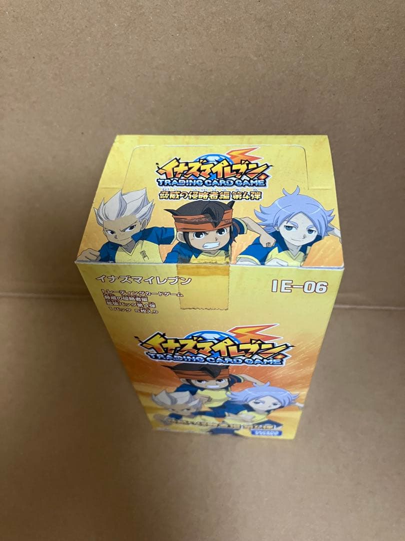 イナズマイレブン　トレーディングカードゲーム　脅威の侵略者編 box 未開封