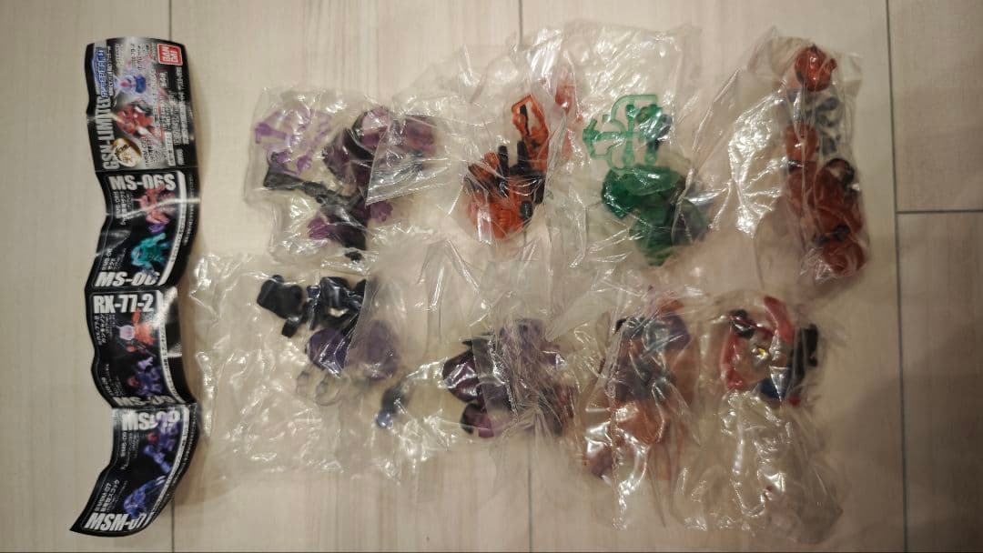 大阪 ガンダム展 ガシャポン戦士 コンプリート