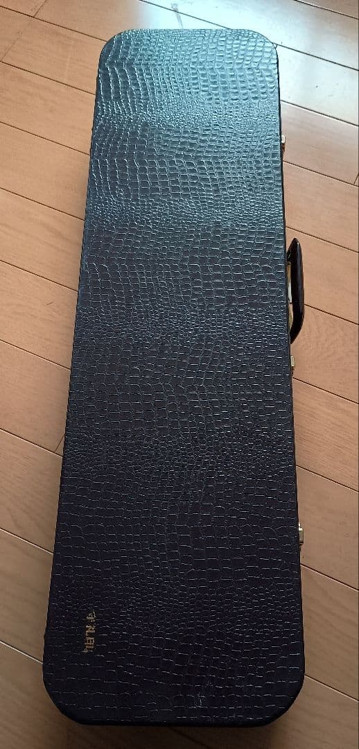 ヘビ皮 三味線本体 3弦 ケース付き