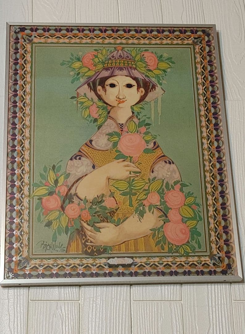 ビヨン　ヴィンブラッド　北欧　デンマーク　絵画　Bjorn　Wiinblad