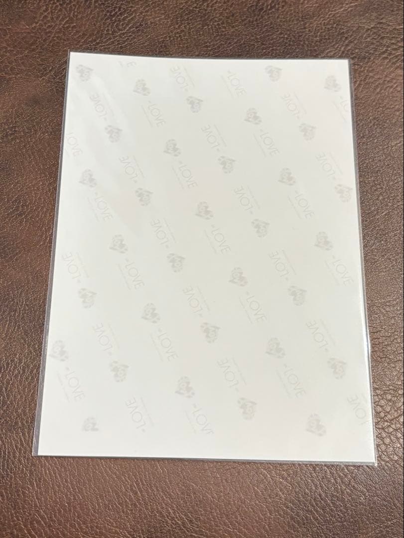 ＝LOVE 野口衣織 直筆　ラブソングに襲われる【ビック生写真】