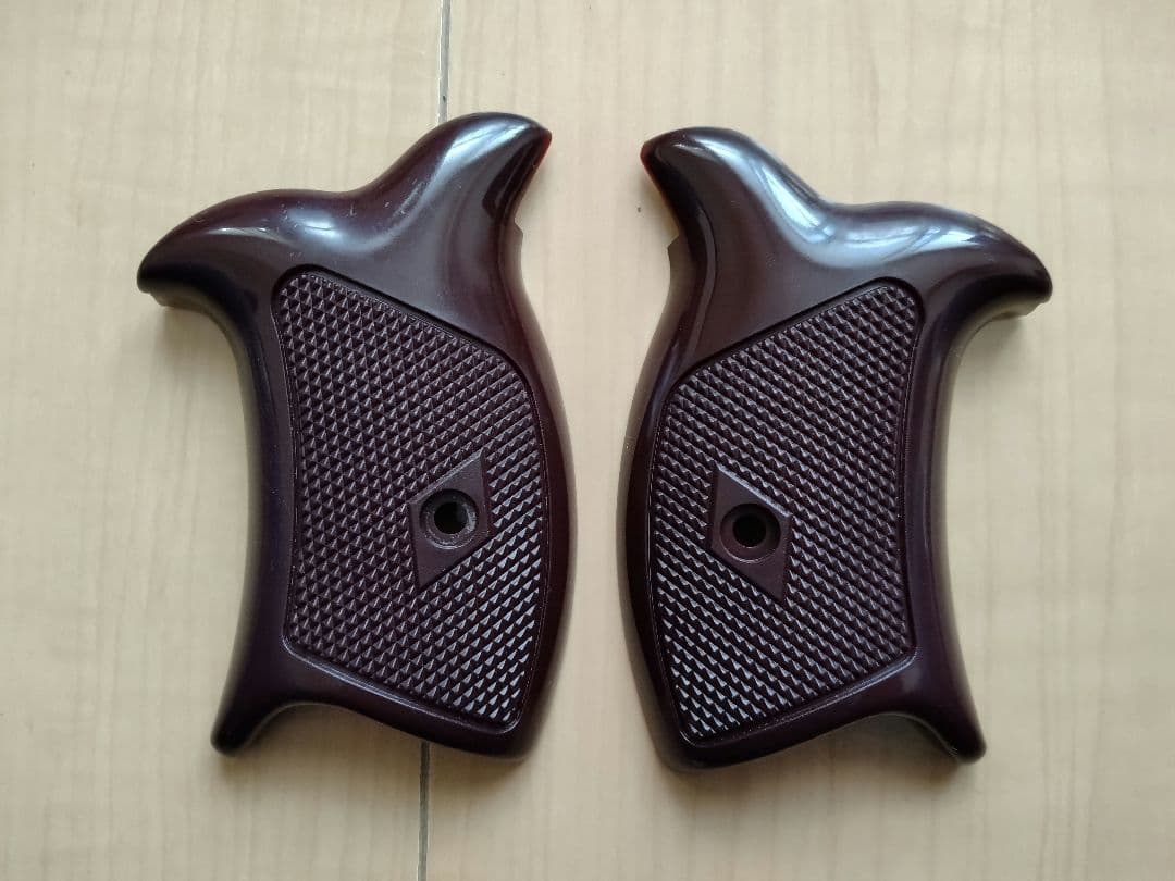 マルシン　ニューナンブ　３インチ　木製グリップ　　６㎜BB