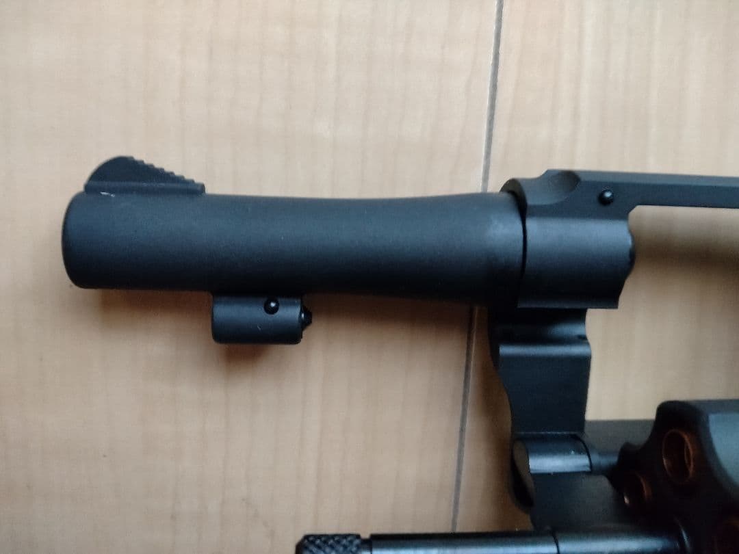 マルシン　ニューナンブ　３インチ　木製グリップ　　６㎜BB