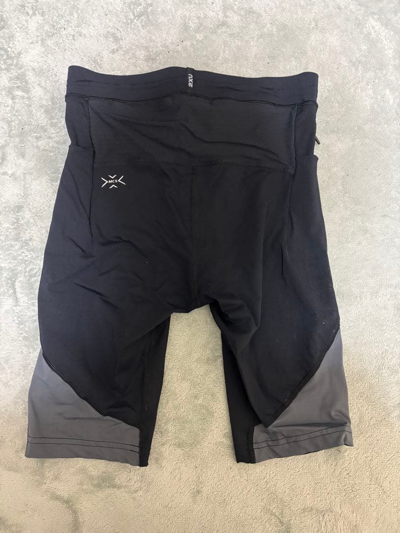 2XU リアクト コンプレッション ショート ショーツ Sサイズ 黒