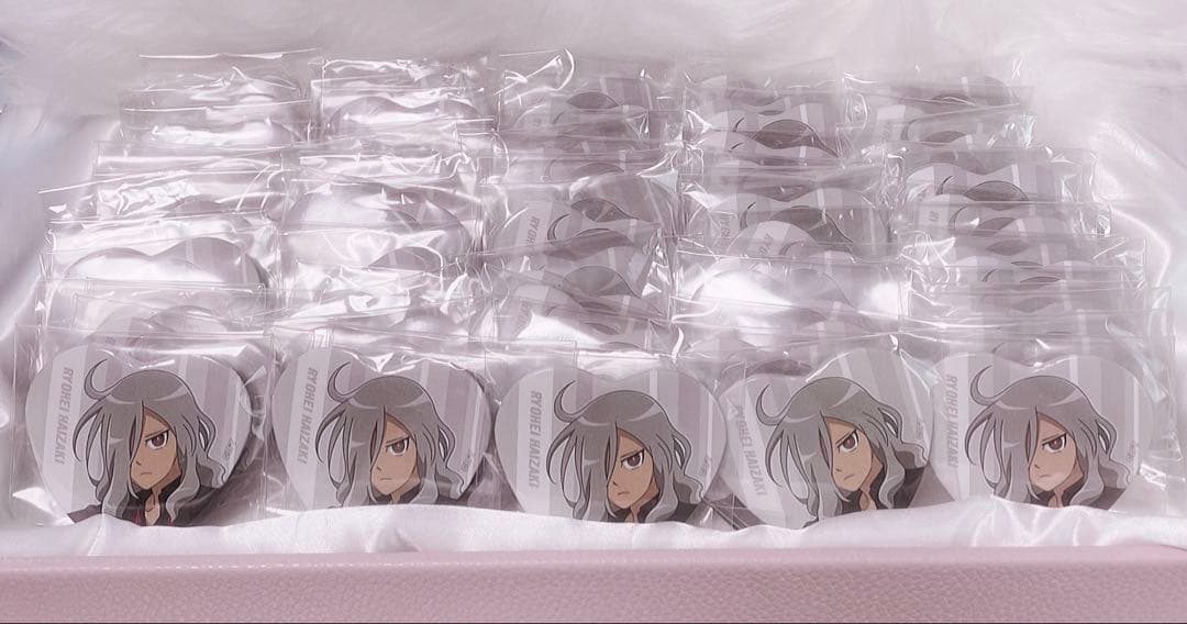 イナズマイレブン 灰崎凌兵 HMVコラボ限定 ハート缶バッジ 70個まとめ売り