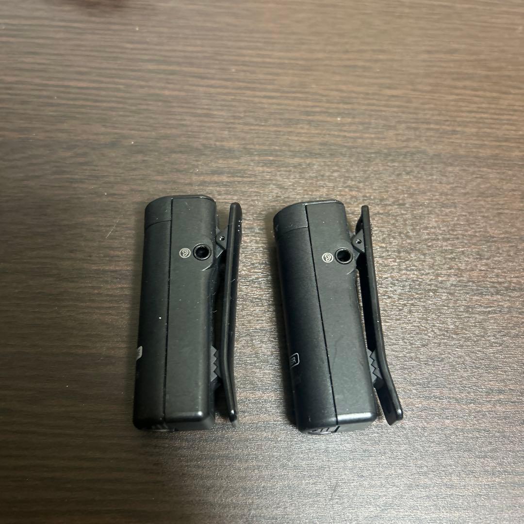 ソニー ワイヤレスマイクホン　ECM-AW4　ECM-CS3 中古