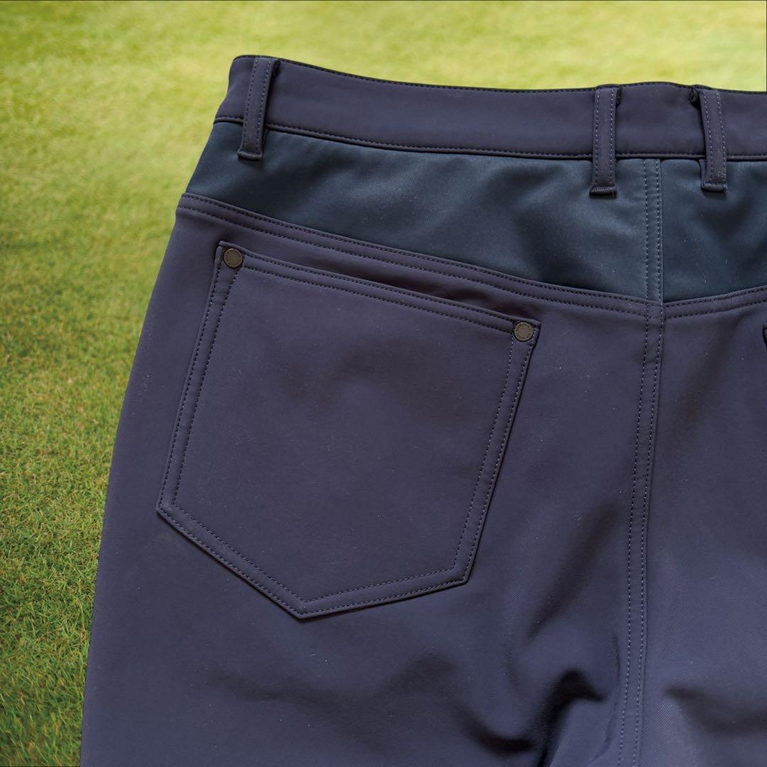 マスターバニー　パンツ　6 XL ネイビー　黒　紺　裏起毛　防寒　暖パン　ゴルフ