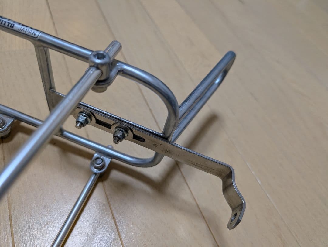 パーツ *NITTO* M-1B front rack (silver)