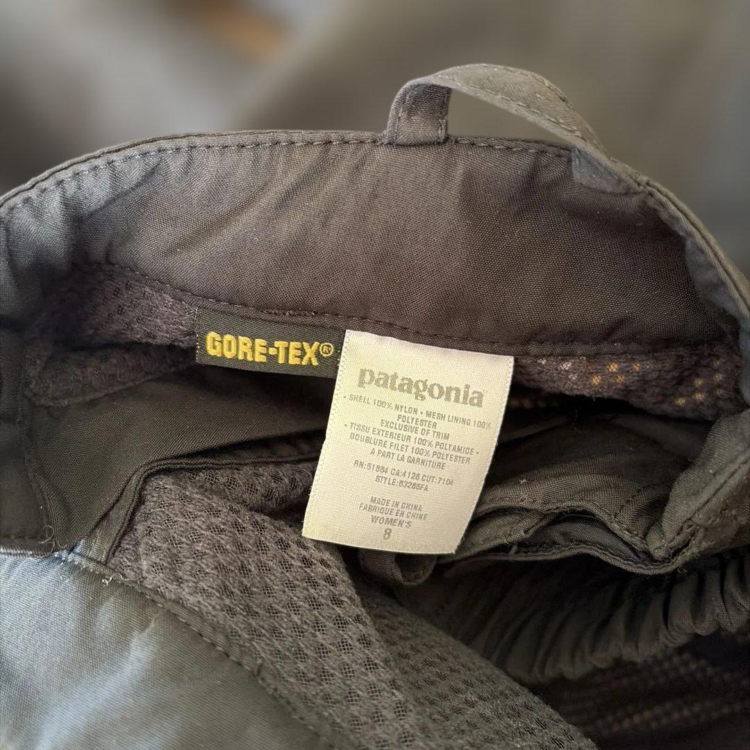 希少　patagonia スノーボードパンツ 黒