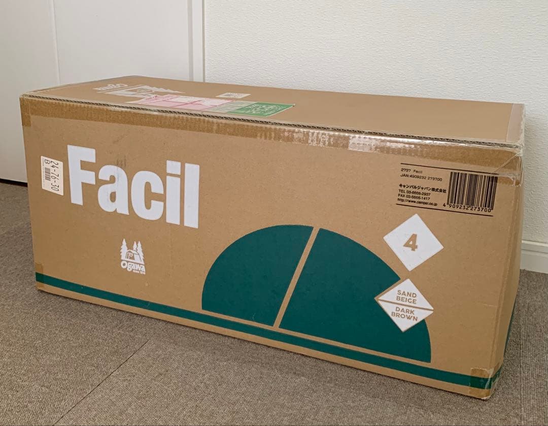 未開封　OGAWA　ファシル　テント