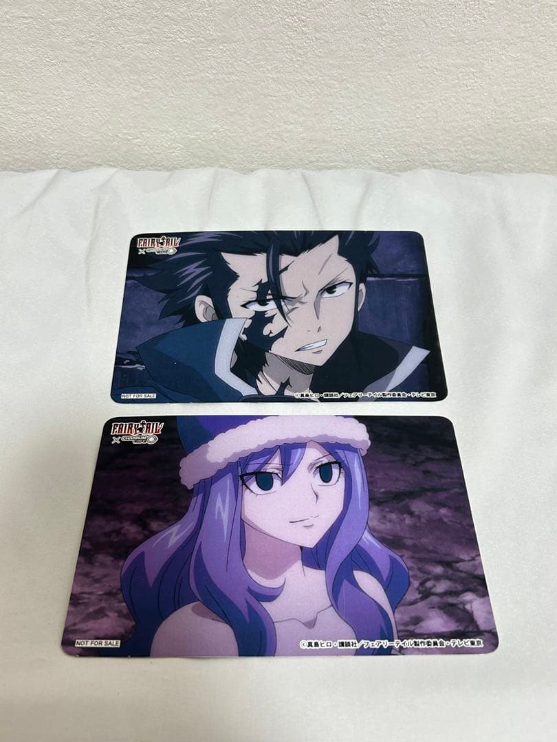 FAIRY TAIL キャラウムカフェ ポストカード グレジュビ