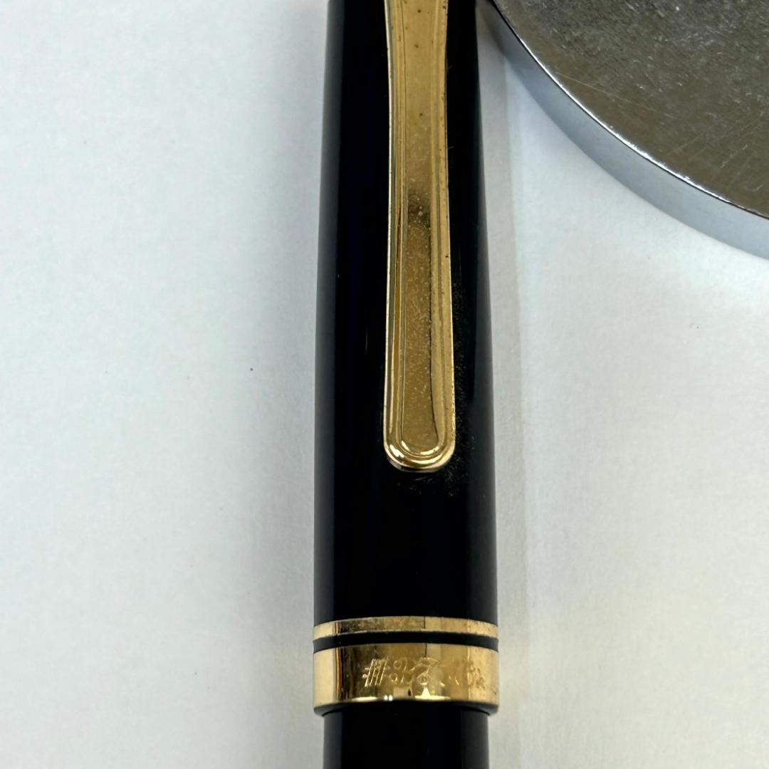 PLATINUM　プラチナ 万年筆　#3776　黒　14K　極太