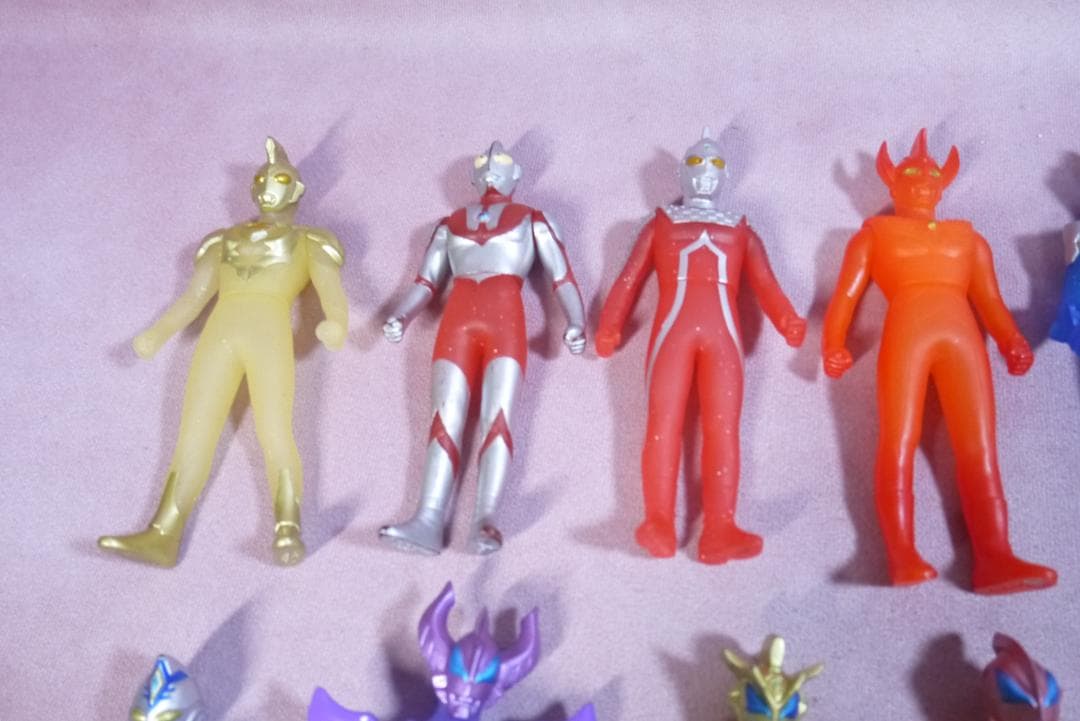 ウルトラヒーローシリーズ500　限定ソフビ　クリアソフビ　31体