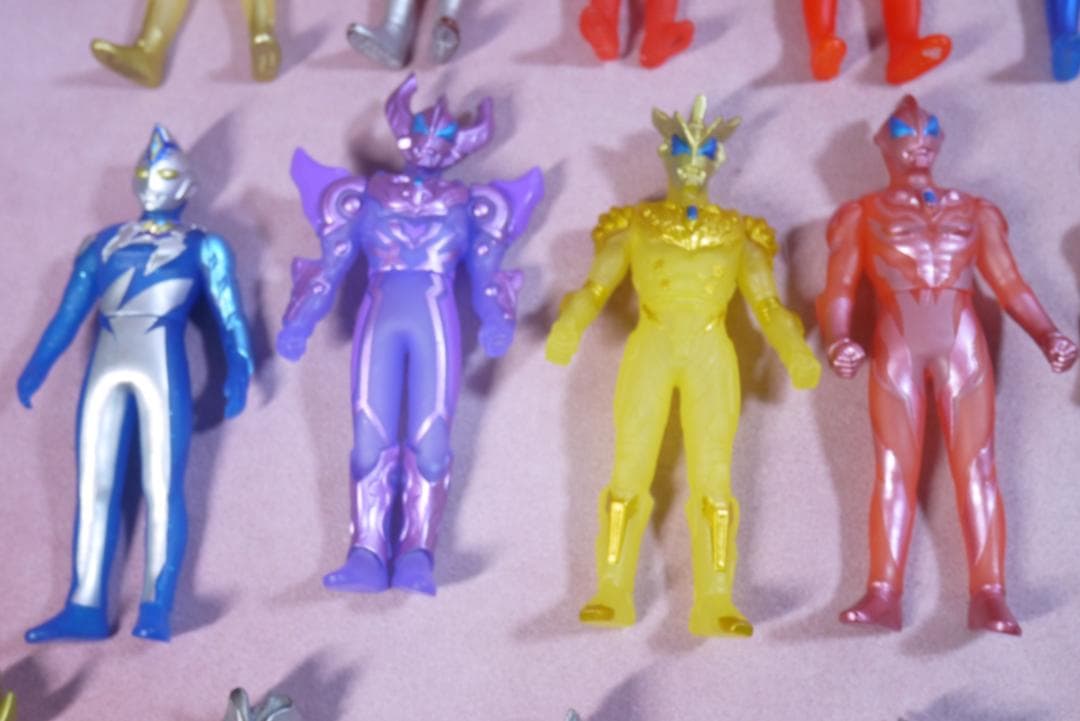 ウルトラヒーローシリーズ500　限定ソフビ　クリアソフビ　31体