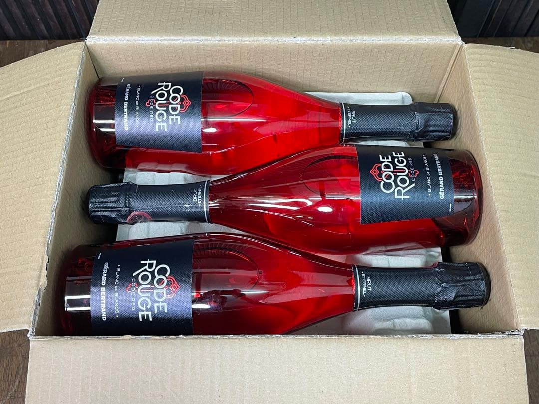 未開封保管品　コードルージュ　スパークリングワイン　750ml×6本