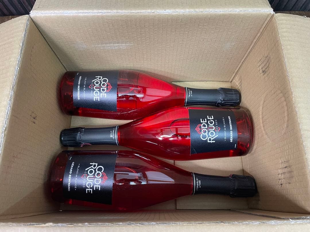 未開封保管品　コードルージュ　スパークリングワイン　750ml×6本