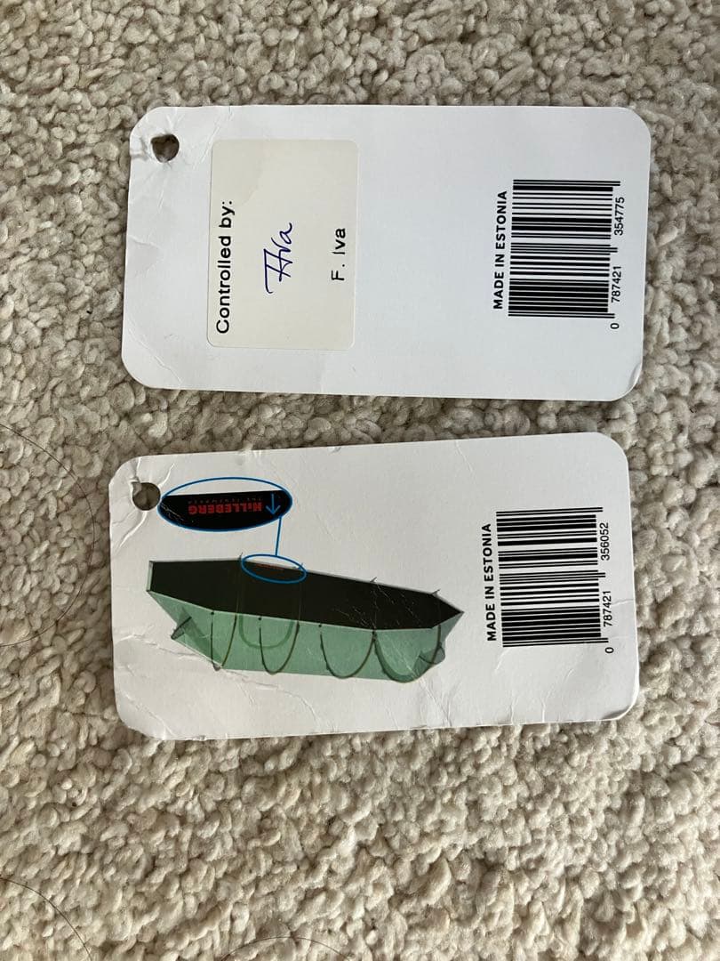 ヒルバーグケロン4GTサンド純正フットプリント