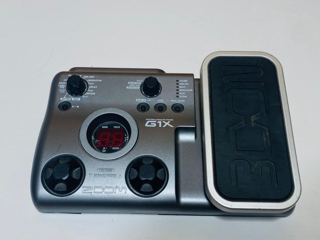 ZOOM G1X シルバー ギターエフェクターペダル
