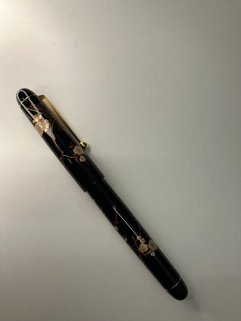 PILOT パイロット 国光会 蒔絵 梅 万年筆　14K 【A892】