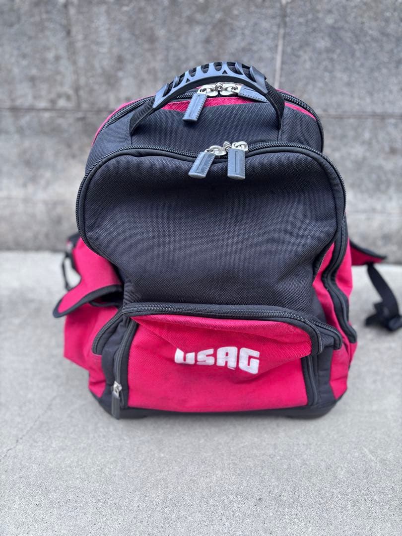 USAG ウーザック　ツールバックパック 007SV 赤/黒