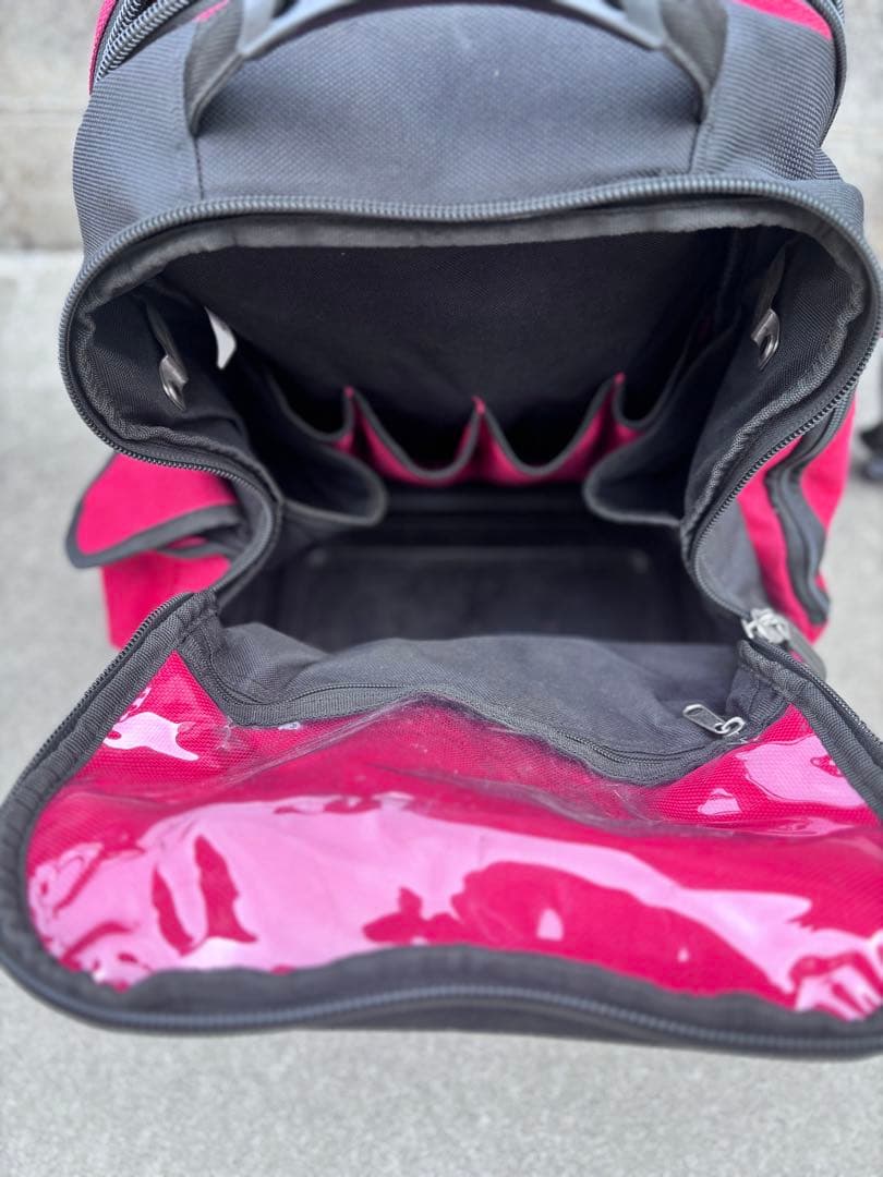 USAG ウーザック　ツールバックパック 007SV 赤/黒