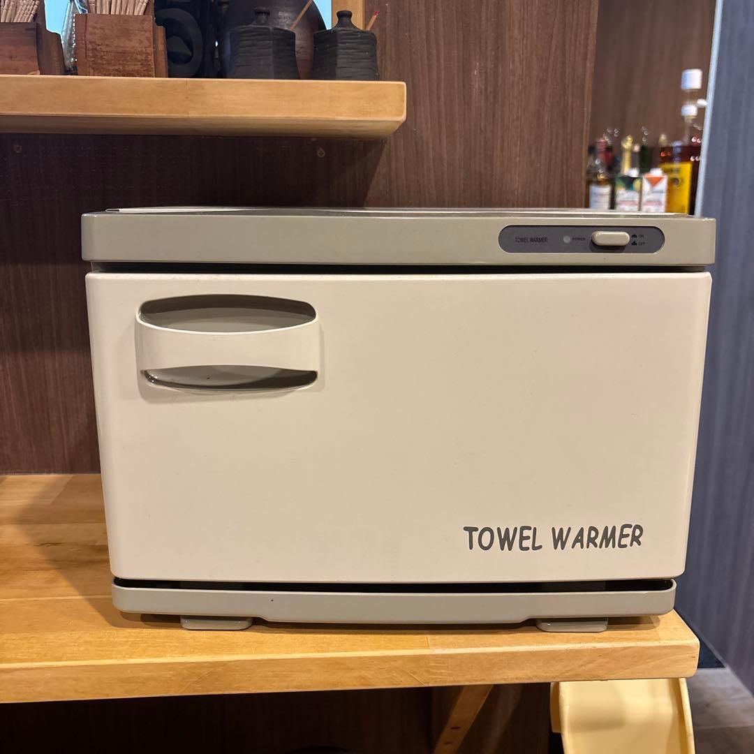 タオルウォーマー メタルラック付き　おしぼりウォーマー　ホットおしぼり　送料込み