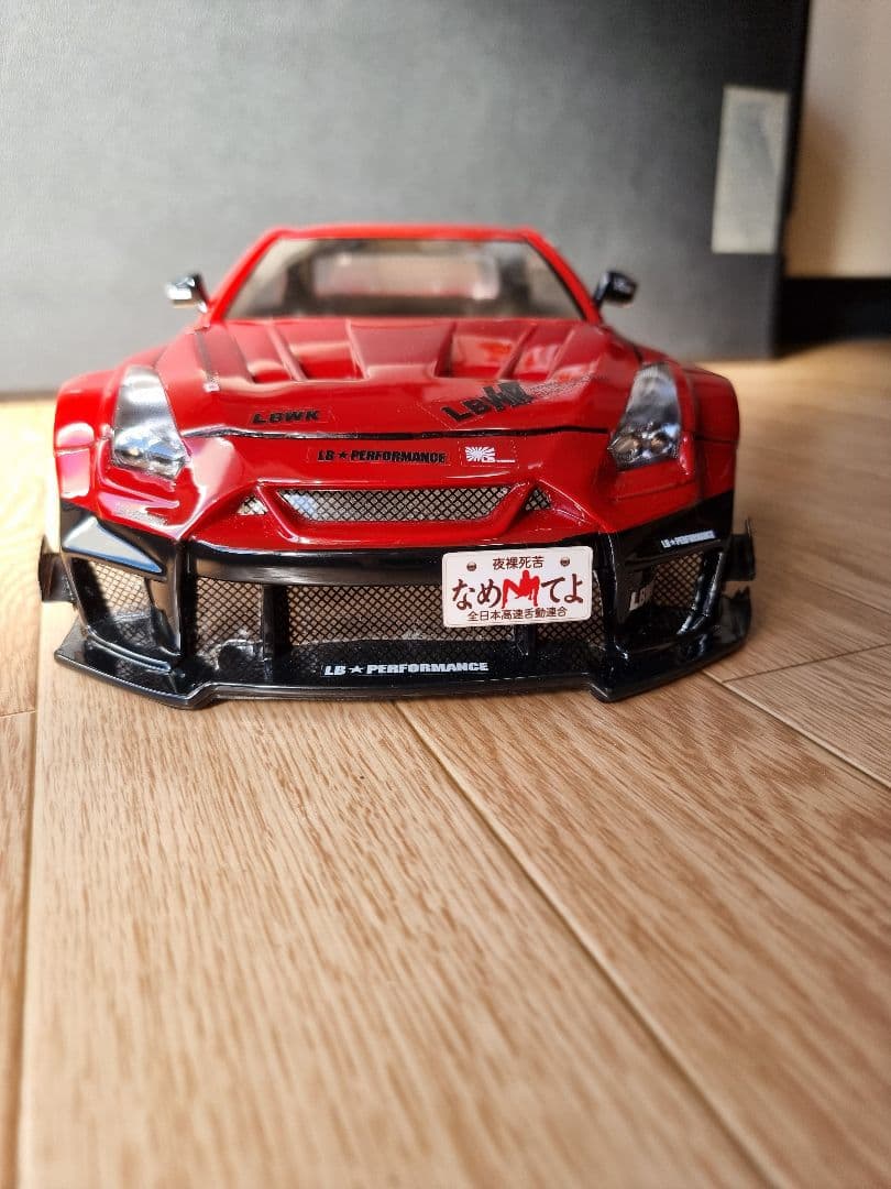 タミヤ TT02 シャーシ、GT-R R35 リバティウォークボディ