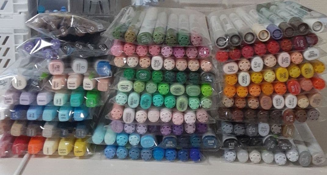 コピック　チャオ　スケッチ　バリオスインク