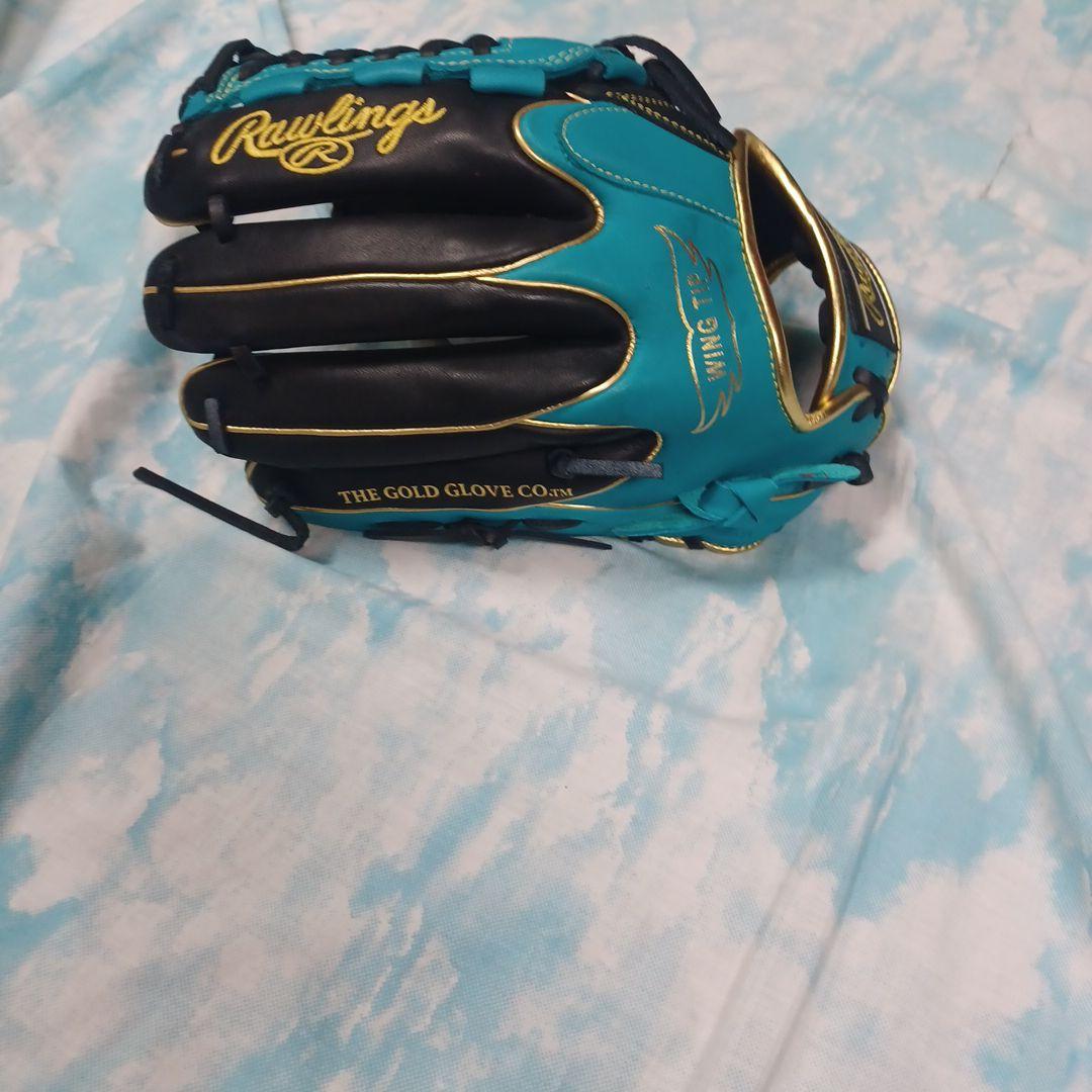 Rawlings Gold Glove 軟式グローブ 青/黒