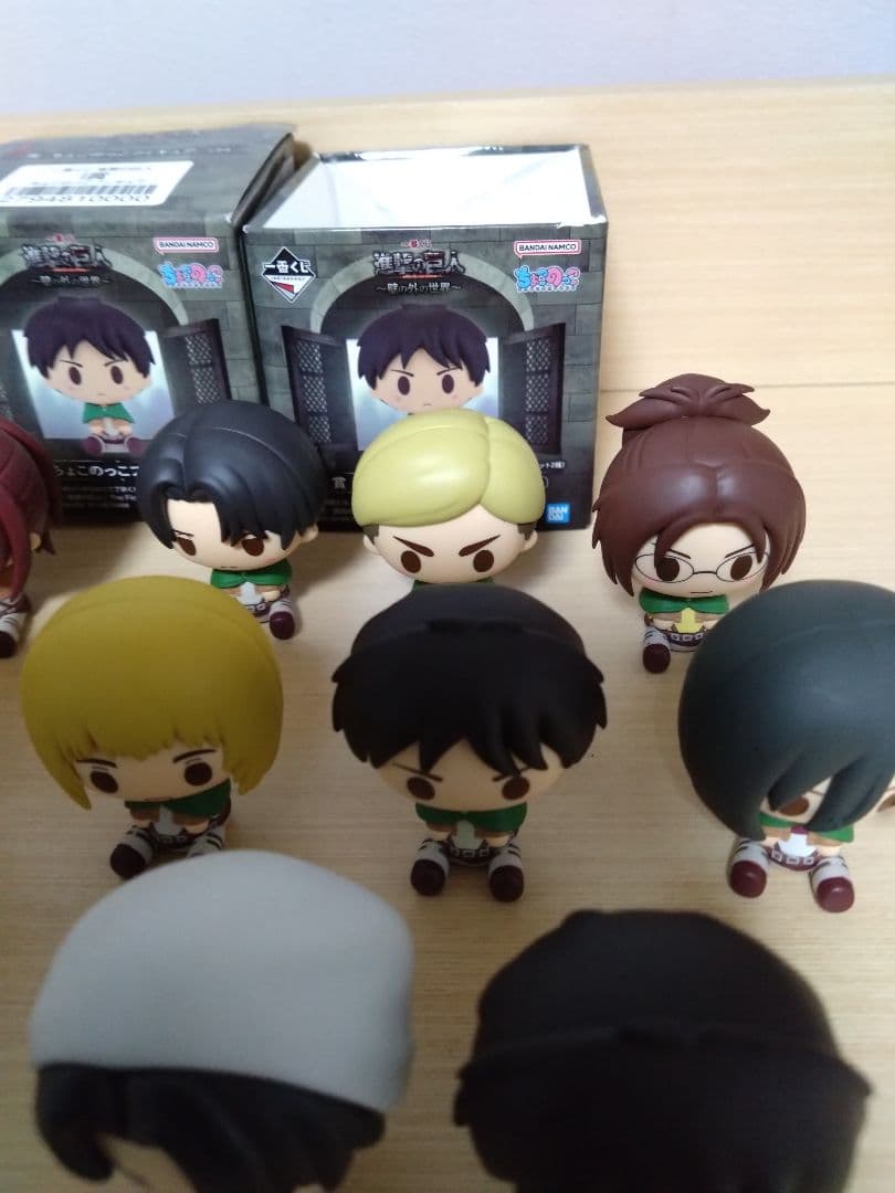 進撃の巨人ちょこのっこフルコンプセット （全16体）