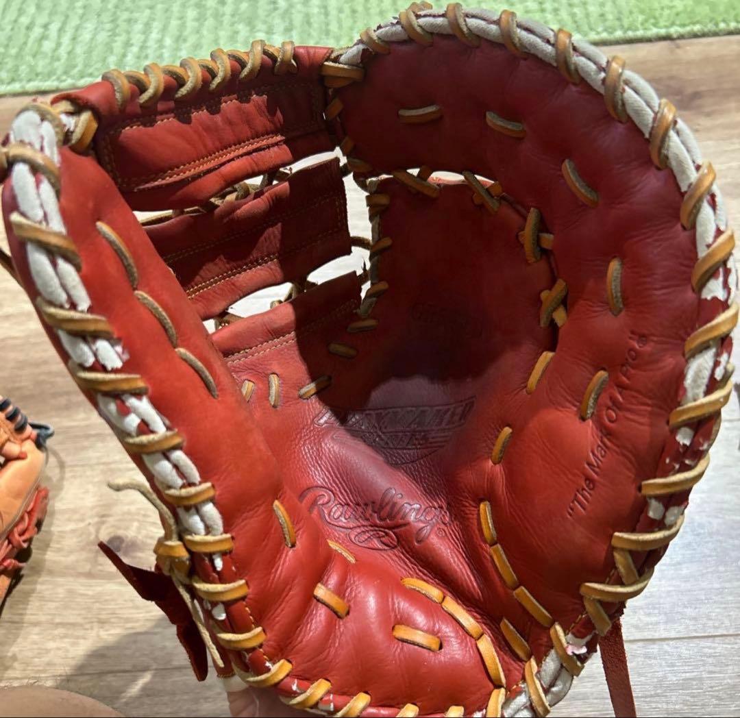 Mizuno 軟式野球グローブセット セカンド用×ファーストミット