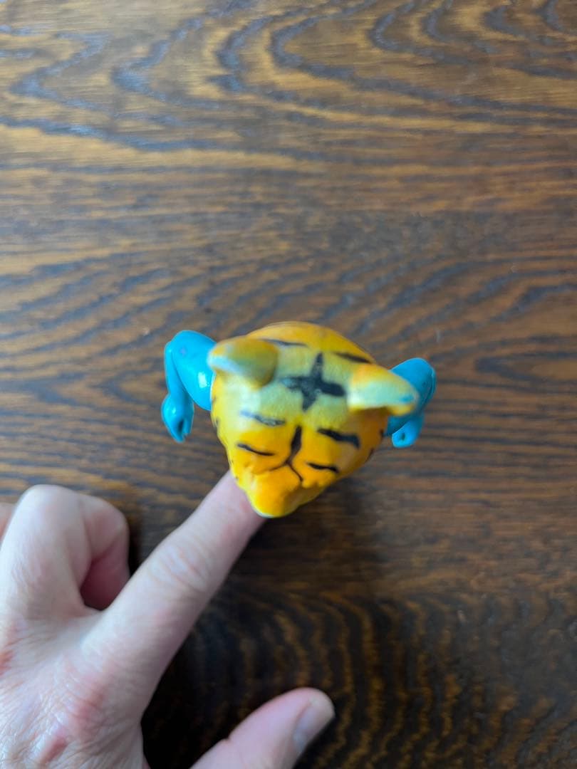 送料込み 当時物 顔美品 タイガーセブン ポピー ソフビ