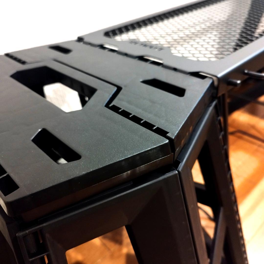 ジャグ置き　アイアンテーブル　脚立　スツール　ソロキャンプ　ラック　ゴールゼロ