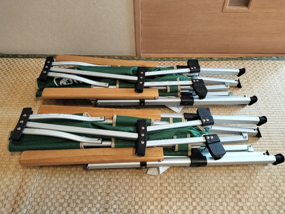 レイチェア Coleman アウトドアチェア 2脚セット グリーン　コールマン