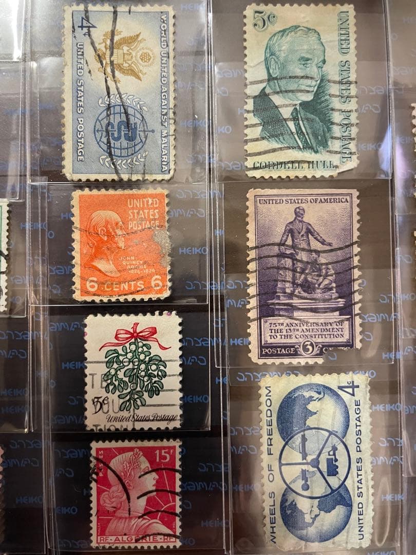 使用済み 切手 海外 1950年代〜